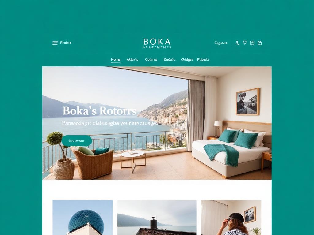 Boka Apartments — projekat